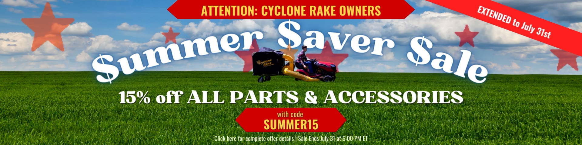July Summer Saver Sale-Owners-EXT
